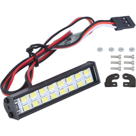 16 LED pour Voiture RC - Barre Lumineuse Universelle 55mm - Accessoire Éclairage Tout-Terrain (1/5)