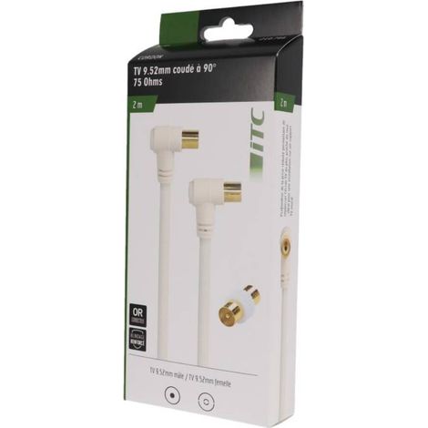 Ersatzteil - Abgewinkeltes TV-Kabel (2M) -  -