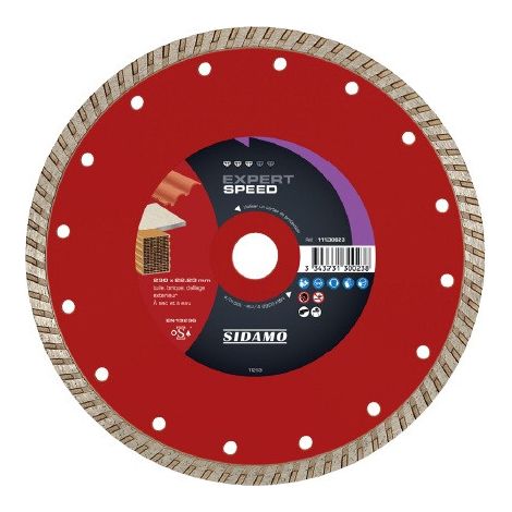 Disque diamant expert speed - diamètre 125 - Sidamo (1/2)