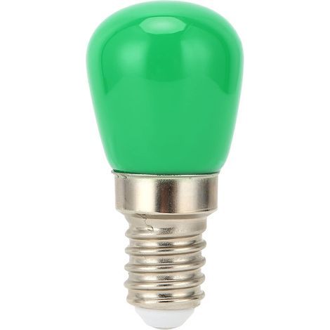 Petite ampoule LED E14 3W 350LM – vert – 220-240V – plafonnier / lampe bureau / réfrigérateur / mural / table / lustre / ventilateur (1/5)