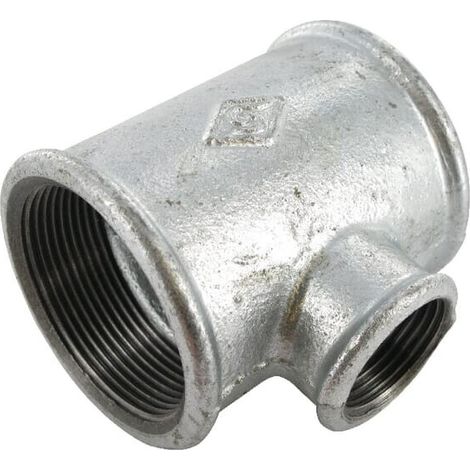 Pezzo a T zincato 2x1 UNIVERSALE FG13021