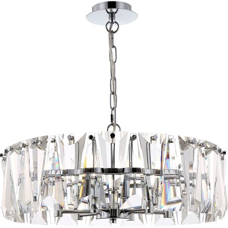 Lampada pendente Modern in Metallo Puntes Cromo (1/3)