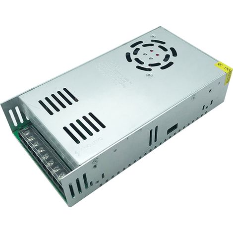 Alimentatore Stabilizzato Trasformatore Switch Trimmer 12V 50A 220V LED CCTV