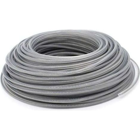 Fil de coupe universel pour tondeuse à gazon, fil d'acier de 3 mm, fil d'acier robuste pour débroussailleuse à tête de coupe. (1/4)