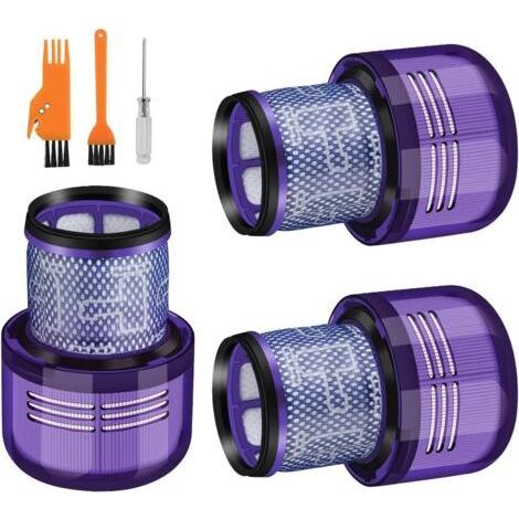 3 Pack Filtre de Remplacement pour Dyson V15 V11 SV14, Lavable Filtre Pour Dyson V11 V15 SV14 Cyclone Animal Absolute Total Clean Aspirateur, Remplacer DY-970013-02 & 97001302 (1/4)