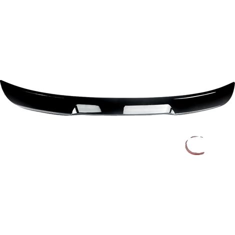 Spoiler trasero, ABS de alta calidad, fácil instalación, negro brillante. (1/2)