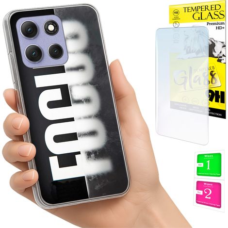 Funda para Motorola Moto G86 Power, carcasa trasera con foto y cristal 9H. (1/5)