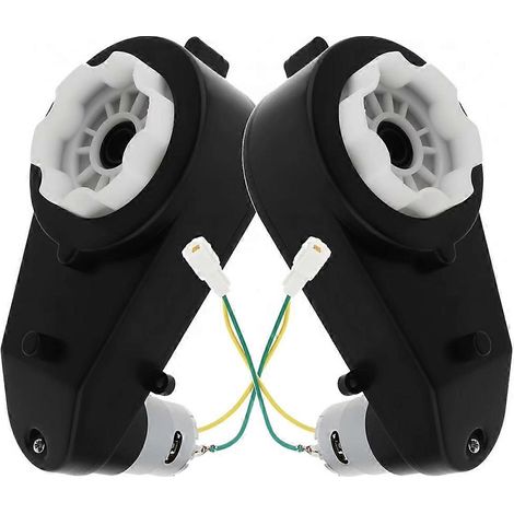 Deux moteurs RS555 pour voitures électriques pour enfants, 24 40000, moteurs CC pour roues d'enfants, compatibles avec les voitures télécommandées. (1/5)