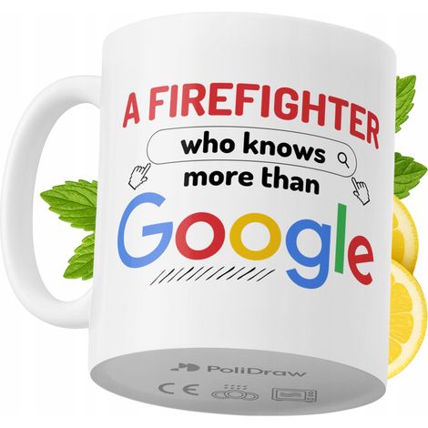Lustige Kaffee- oder Teetasse für Feuerwehrleute mit witzigem Textdesign – ideal für Geburtstage, Namenstage, Feiertage und besondere Anlässe. Hochwertige Tasse für Zuhause, Büro und Arbeit. Farbe: We