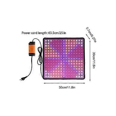 [RM]Lampe de croissance LED à spectre complet 45 W avec UV et IR pour la culture de légumes et de plantes-AquaForge (1/5)