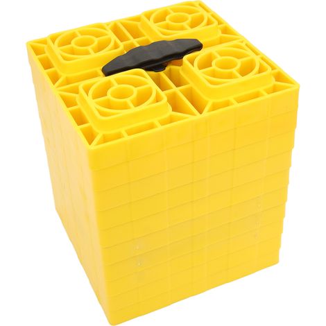 10 Stück Wohnmobil-Nivellierblöcke, rutschfeste Pads, robuste Nivellierblöcke mit Aufbewahrungstasche zum Nivellieren von Einzel- und Doppelrädern (1/5)
