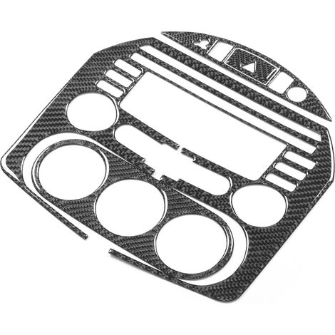 4pcs Kit Décoratif Cadre Panneau Central Fibre de Carbone Tableau de Bord pour Mazda MX‑5 / Roadster NCB (1/5)