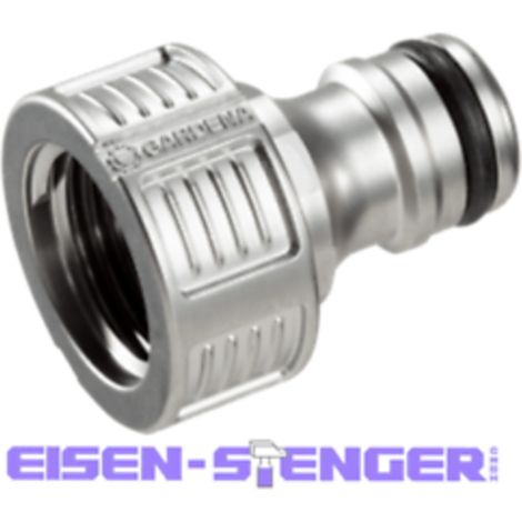 GARDENA Premium Hahnverbinder 21 mm (G 1/2"), Blister