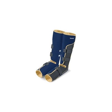 Appareil de massage des jambes par compression – Massage revitalisant – Favorise la circulation sanguine – Intensité réglable – Fonction minuteur – Beurer