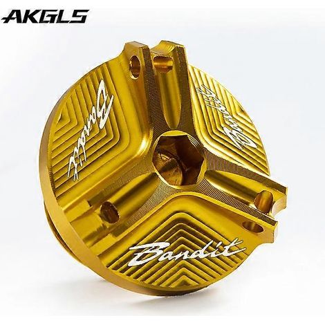Accessoires de protection pour bouchon de remplissage d'huile moteur et de carburant des motos SUZUKI Bandit 400, 600, 650, 1200, 1250 et 1250S (Bandit 650). (1/5)