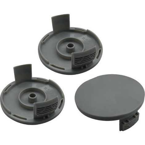 RAC122 Lot de 3 capuchons de bobine de rechange pour tondeuses à gazon Ryobi RLT4027, RLT4125, RLT5027, RLT6030, RLT5127 et RLT6130 (1/5)
