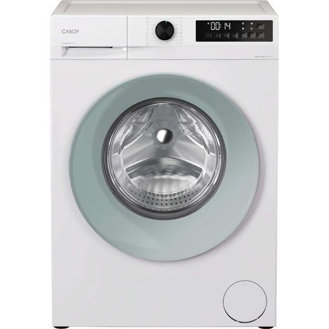 Candy ProWash 300, Lavatrice Slim 8 KG, 10% più efficente della classe A, 1400 giri, Bianco, Inverter, Fresh Vapor, 8 Cicli Rapidi, GD 48SE6-S