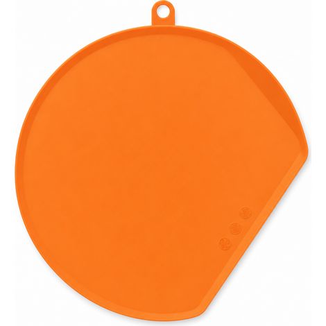 planche à découper orange double face en TPU alimentaire (1/5)