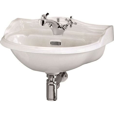 500mm Cloakroom Basin 1TH