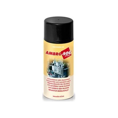 Spray antiadhésif - AMBRO-SOL - I251 - 400 ml - Noir - Excellentes propriétés lubrifiantes (1/2)