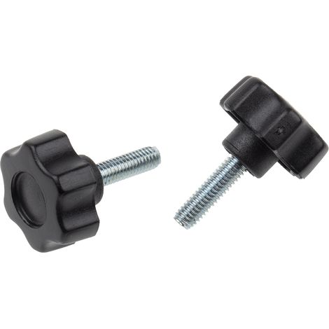 Bouton de serrage RS PRO M6 x 20mm ( Prix pour Paquet de 10 )