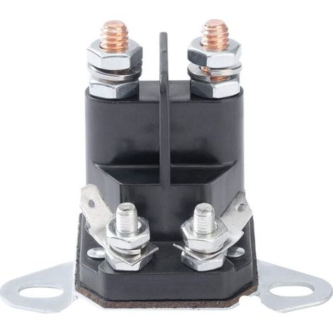 Solénoïdes 12 V 117-1197 pour Toro Timecutter SS5000 Z4200 SS4225 SS4235 PartiSolenoide 12 V 4 Terminal pour Toro 1-5 13075 E5 13075 Z7 4629 7420 9743 60744 10746 1674625 TimeCutter EXMARK 513075 (1/3)
