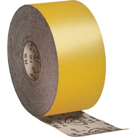 KLINGSPOR Papierrolle PS30D 115 mm 120 mm dick (50 m)