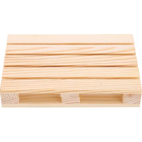 Plateau de rangement en bois finement travaillé pour voiture télécommandée, décoration simulée RC. (1/5)