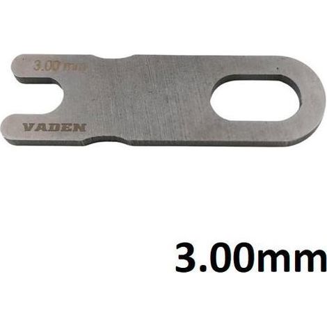 Hoja de compensador de espaciador de ajuste de inyector Volvo 3,00 mm VAD130005021 (1/4)