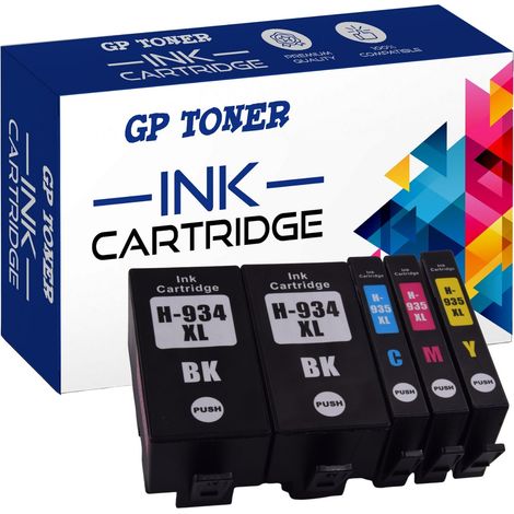 5 Tinten für HP 934 935 cmykk GP-H935XL cmykk GP Toner (1/5)