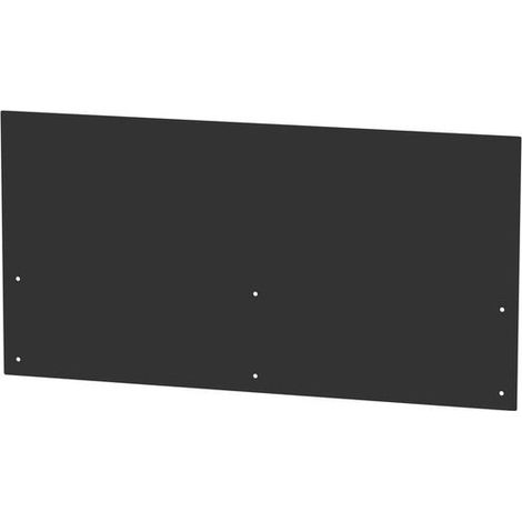 Le Marquier Pannello Paraspruzzi Centrale 80 x 40,6 Cm Nero (1/2)