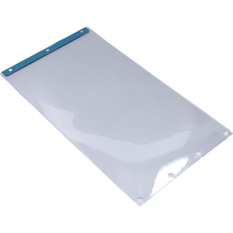 Clapets de porte pour animaux en plastique transparents, fermetures magnétiques robustes, bandes de rechange anti-poussière pour chiens et chats (1/5)