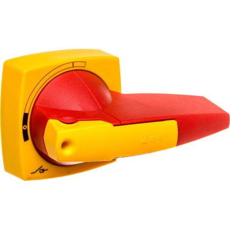 Azionamento porta tipo D/P giallo-rosso per sezionatori DMV125/160N K2SDR/P 1818033