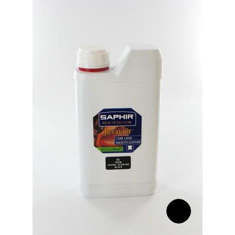 Teinture JUVACUIR Saphir, 500 ml NOIR