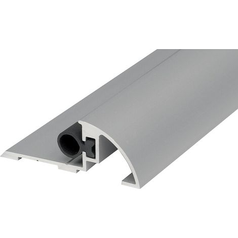 Seuil de porte à la suisse aluminium anodisé 1000 mm – Joint d'étanchéité pour portes extérieures – Finition argent anodisé – Jean Jourjon