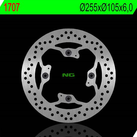 Hinterradbremsscheibe NG Triumph 800/900/955/1050 - Stahl 255x105x6mm