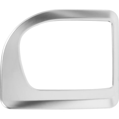 Cache-moteur de levier de vitesses pour BMW Série 5 E60 E61 (2004-2007), conduite à gauche (finition chromée). (1/5)