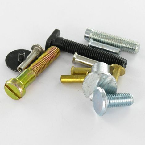 Ecrou Relieur BHC (Tête Bombée Hexagonal creux) Clé de 4 HC4 12X18 M6 Inox A4 Frein filet SO22R-1 pièce