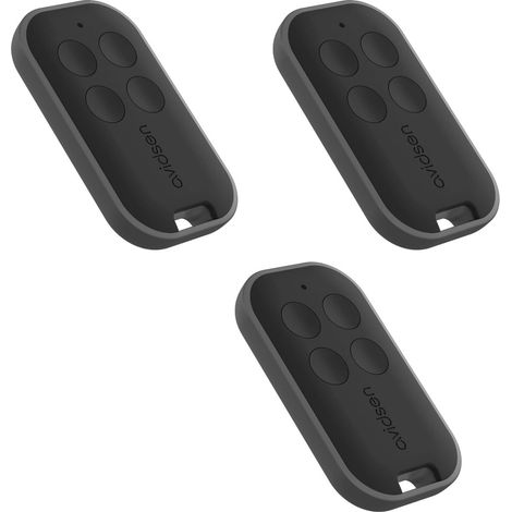 3 mandos a distancia Avidsen para motorización de puerta