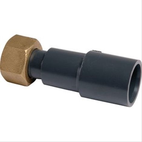 Union mixte, femelle PVC pression Ø 20 écrou 1/2'' Le lot de 10