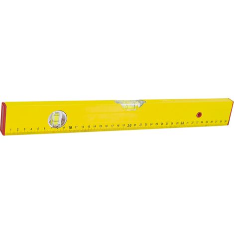 Niveau à bulle mega 15106 aluminium 60 cm 2 fioles