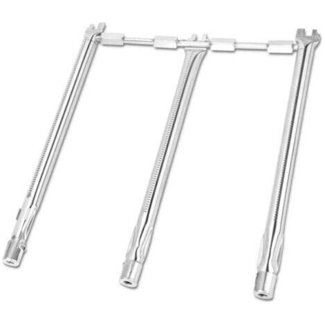 G69787 45.7cm Brûleur pour Weber Spirit 300 Series E310 S310 E320 S320, Tube de brûleur Pièces de Rechange (1/4)