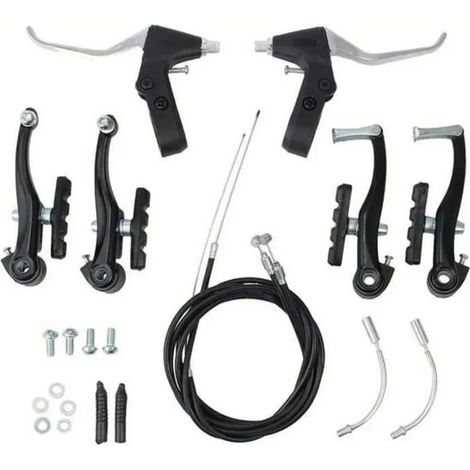 Freins VTT  - Kit de freins V - 2 paires - Alliage d'aluminium - Facile à installer