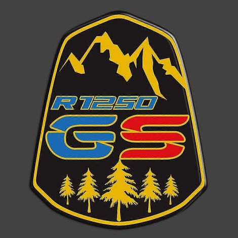Autocollants 3D pour carénage avant Adventure R1250gsa (BMW R1250GS R 1250 GS Adv GSA) - Lot de 3 (1/5)
