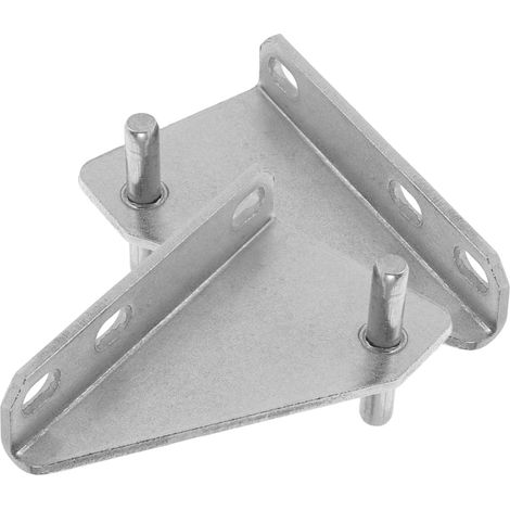 charnières de porte de réfrigérateur en acier inoxydable de (1/5)