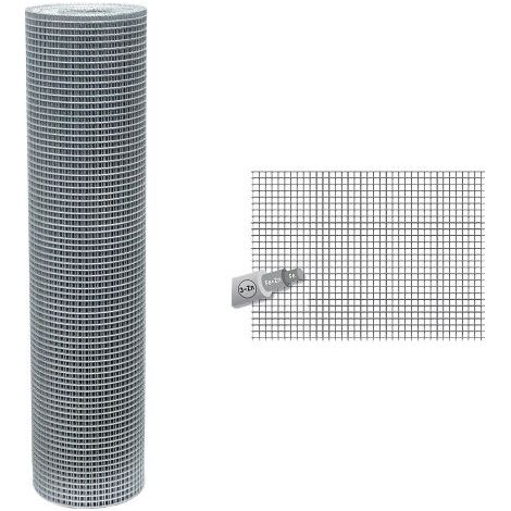 RETE ELETTROSALDATA ZINCATA 50 x 25 Filo Ø mm. 1,8 - H. cm 150