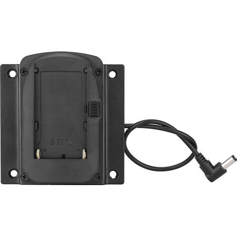 Akkuadapter-Grundplatte für Lilliput-Monitore, kompatibel mit FEELWORLD-Monitoren und Sony NP-F970 (1/5)