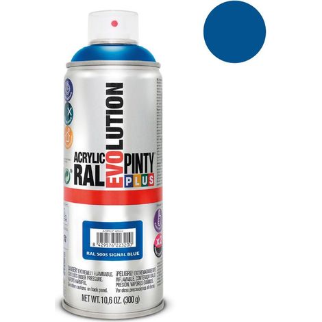 Vernice spray PintyPlus Evolution - RAL 5005 Blu segnale vivido 520cc