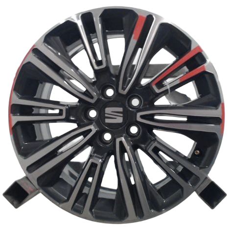 [PRODUIT D'OCCASION] Jante Aluminium SEAT Ibiza 2008- ♻️ Ref Oe. 6f0601025l2oj - Garantie à vie (1/2)