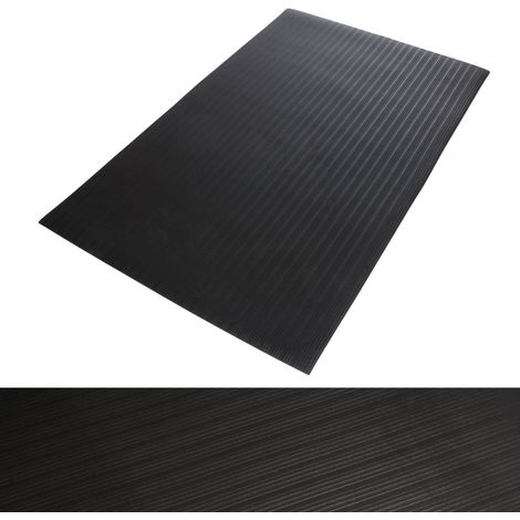 Anti-Ermüdungsmatte Softer-Work-Mat Schwarz 120 x 250 cm (1/3)